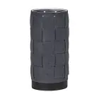 Ledvance Tischlampe Decor Felt Weaving Röhre Dunkel Grau | Geeignet für 1x E14