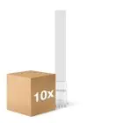 Mehrfachpackung 10x PL-S LED 6W - 830 Warmweiß | 4-Pins - Ersatz Für 11W