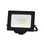 Projecteur LED Aluminium Noir 20W 2200lm 100D - 830 Blanc Chaud | IP65 - Symétrique 