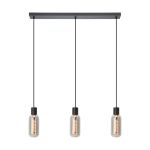 Eglo Suspension Luminaire Maione Échantillon Noir | IP20 - Convient pour 3x E27 