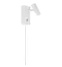 Nordlux LED Applique Murale Omari Blanc 3.2W 320lm 41D - 827  | Dimmable - Inclinable