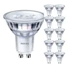 Lot 10x Philips Corepro LED Spot GU10 PAR16 4.9W 485lm 36D - 840 Blanc Froid | Équivalent 65W