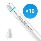 Lot 10x Philips Tube LED T8 MASTER Value (EM/Mains) Ultra Output 15.5W 2500lm - 840  | 120cm - Remplacement 36W