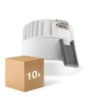 Lot 10x Ledvance LED  SPOT DARKLIGHT Aluminium  8W 680lm 36D - 930  | Diamètre 68mm - IP44 - Meilleur Rendu De Couleur -  Dimmable