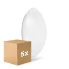 Lot 5x Ledvance Surface Circulaire 350 18W 830 1440lm Blanc IP44 | 
