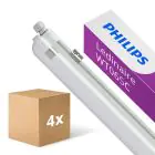 Lot 4x Philips Réglette LED Étanche Ledinaire WT065C 30/53W 4100/6800lm - 840  | 150cm